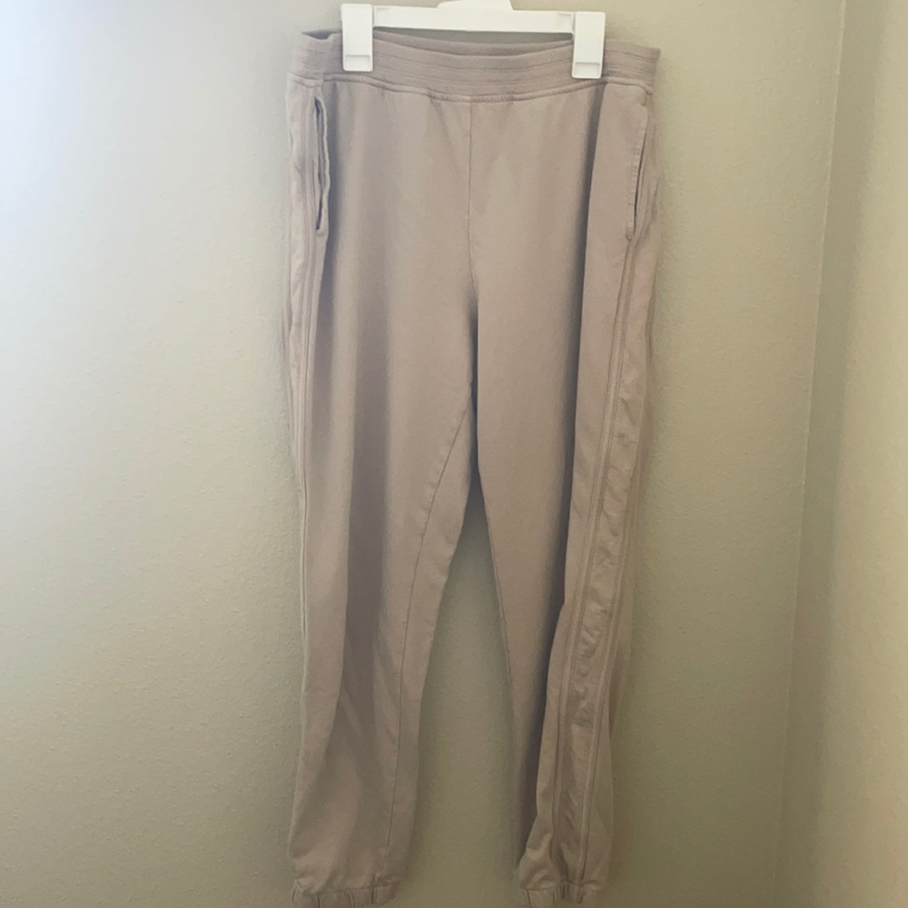 Tan/sand colored joggers